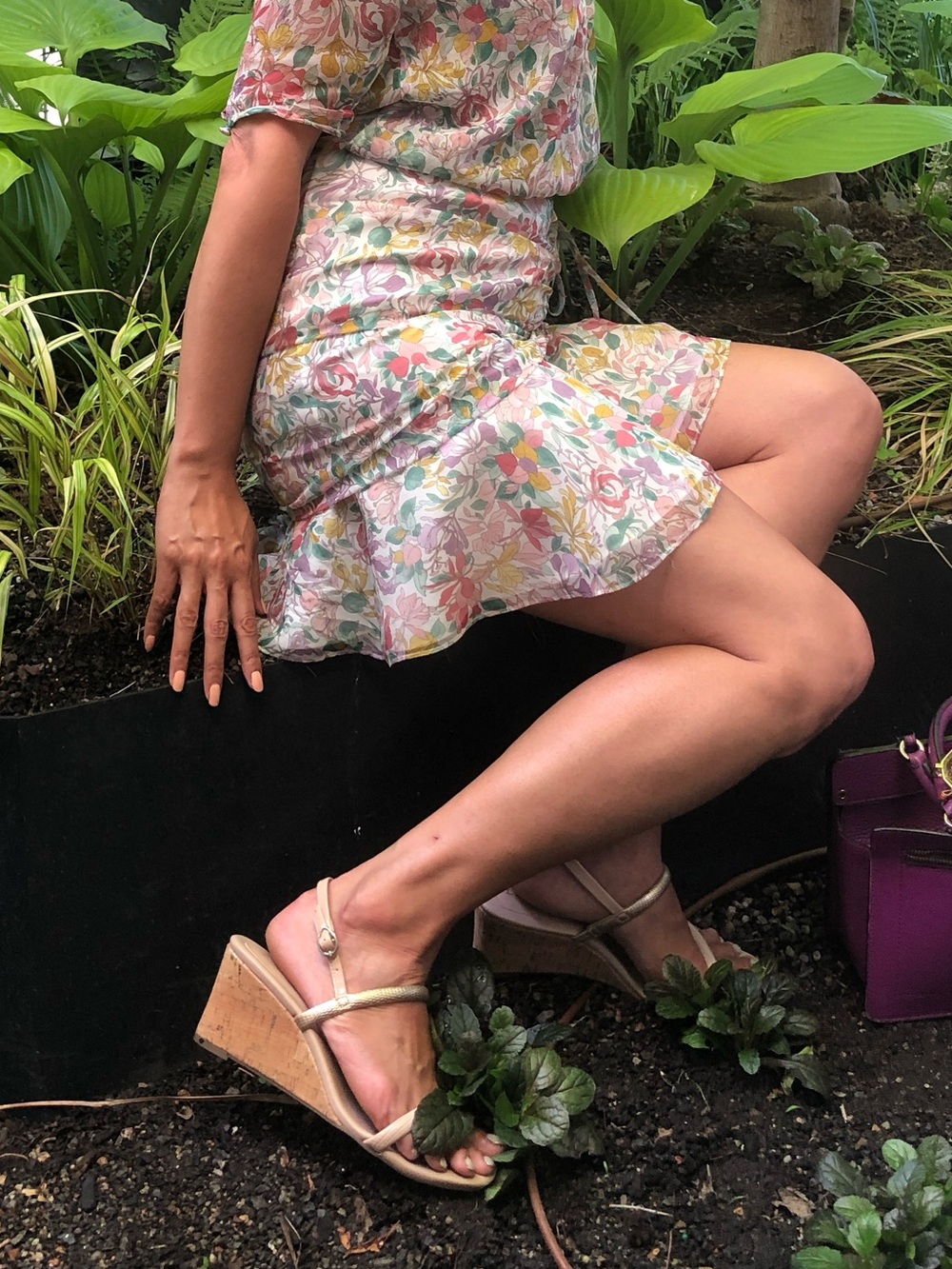 Essex Lane | Nude Wedges | Sz7